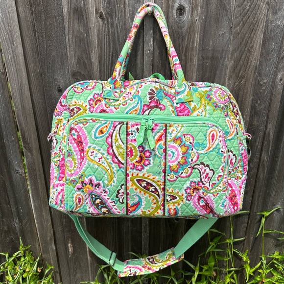 Vera Bradley Handbags - Vera Bradley Tutti Frutti Weekender Travel Bag